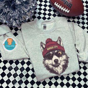 kansas city chiefs Football Spirit Animal Game Day Shirt Sweatshirt Retro wolf